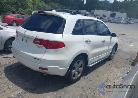 2007 Acura Rdx Technology z USA, uszkodzony, nr VIN 5J8TB18537A002148